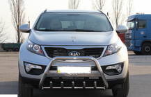 Kia Sportage 2010–2015 Sprednji zaščitni lok WT004 (nerjavno jeklo) fotografija 1