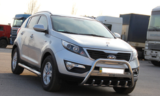 Kia Sportage 2010–2015 Sprednji zaščitni lok WT004 (nerjavno jeklo) fotografija 2