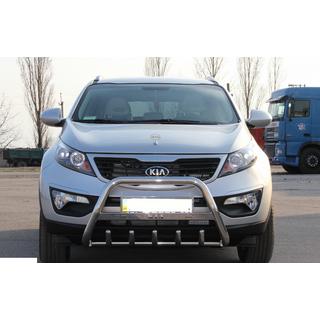 Sprednji zaščitni lok WT004 (nerjavno jeklo) Kia Sportage 2010–2015 fotografija 1