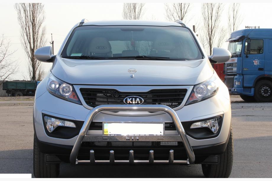 Kia Sportage 2010–2015 Sprednji zaščitni lok WT004 (nerjavno jeklo) Image