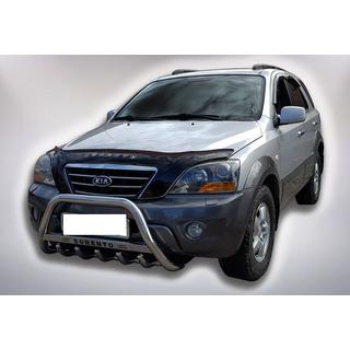 Sprednji zaščitni lok WT004 (nerjavno jeklo) Kia Sorento I BL 2002–2009 fotografija 2