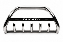 Fiat Ducato 1995–2006 Sprednji zaščitni lok WT004 (nerjavno jeklo) fotografija 1