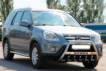 Honda CRV 2001–2006 Sprednji zaščitni lok WT004 (nerjavno jeklo) fotografija 3