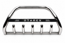 Hyundai H300, H1, Starex 2008–2020 Sprednji zaščitni lok WT004 (nerjavno jeklo) fotografija 4