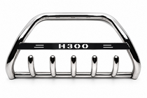 Hyundai H300, H1, Starex 2008–2020 Sprednji zaščitni lok WT004 (nerjavno jeklo) fotografija 2