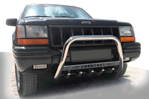 Jeep Grand Cherokee WJ 1999–2004 Sprednji zaščitni lok WT004 (nerjavno jeklo) fotografija 1