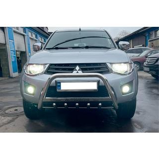 Sprednji zaščitni lok WT004 (nerjavno jeklo) Mitsubishi L200 2006–2015 fotografija 1
