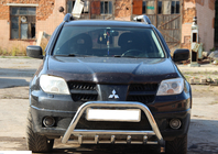 Mitsubishi Outlander 2001–2006 Prednji zaščitni lok WT003 (nerjaveče jeklo) fotografija 1