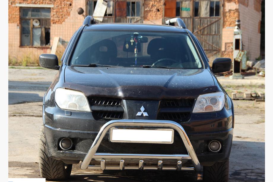 Mitsubishi Outlander 2001–2006 Prednji zaščitni lok WT003 (nerjaveče jeklo) Image