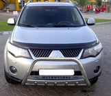 Mitsubishi Outlander 2006–2012 Sprednji zaščitni lok WT004 (nerjavno jeklo) fotografija 1