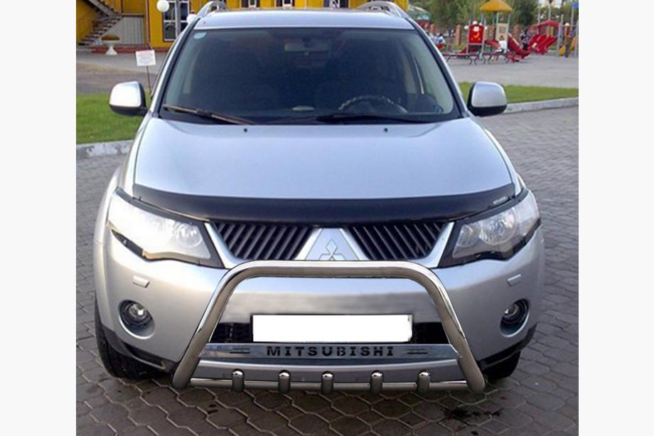 Mitsubishi Outlander 2006–2012 Sprednji zaščitni lok WT004 (nerjavno jeklo) Image