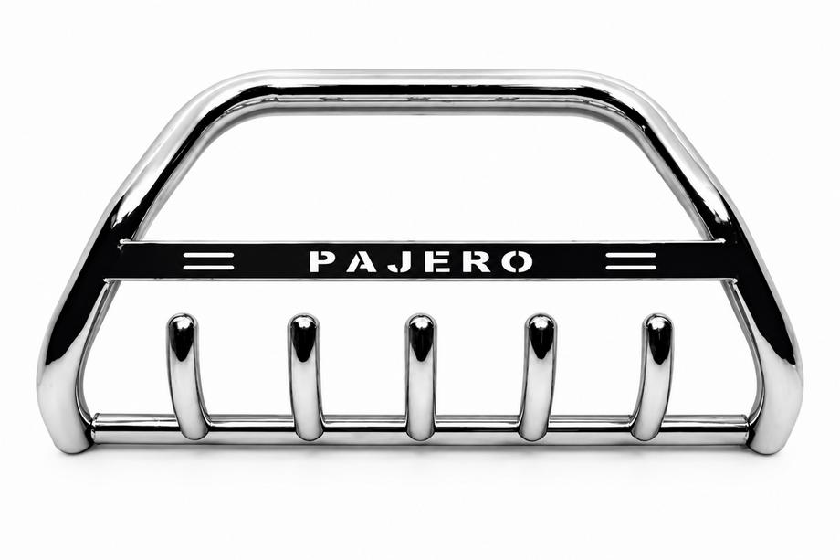 Mitsubishi Pajero Sport 2015– Sprednji zaščitni lok WT004 (nerjavno jeklo) Image