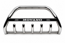 Opel Movano 2004–2010 Sprednji zaščitni lok WT004 (nerjavno jeklo) fotografija 1