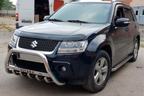 Suzuki Grand Vitara 2005–2017 Sprednji zaščitni lok WT004 (nerjavno jeklo) fotografija 2