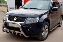 Suzuki Grand Vitara 2005–2017 Sprednji zaščitni lok WT004 (nerjavno jeklo) fotografija 4