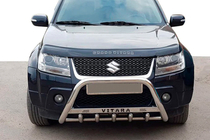 Suzuki Grand Vitara 2005–2017 Sprednji zaščitni lok WT004 (nerjavno jeklo) fotografija 1