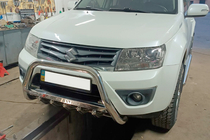 Suzuki Grand Vitara 2005–2017 Sprednji zaščitni lok WT004 (nerjavno jeklo) fotografija 7
