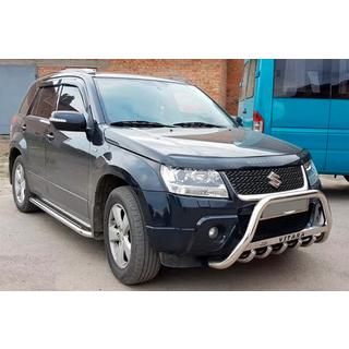 Sprednji zaščitni lok WT004 (nerjavno jeklo) Suzuki Grand Vitara 2005–2017 fotografija 3