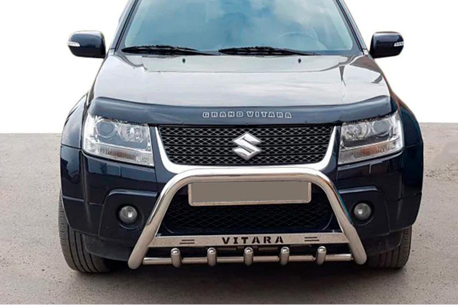 Suzuki Grand Vitara 2005–2017 Sprednji zaščitni lok WT004 (nerjavno jeklo) Image