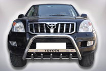 Toyota Land Cruiser Prado 120 2002–2009 Sprednji zaščitni lok WT004 (nerjavno jeklo) fotografija 1