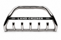 Toyota Land Cruiser 200 2007–2021 Sprednji zaščitni lok WT004 (nerjavno jeklo) fotografija 1