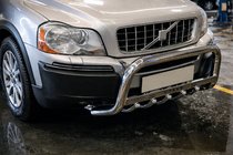 Volvo XC90 2002–2014 Sprednji zaščitni lok WT004 (nerjavno jeklo) fotografija 4