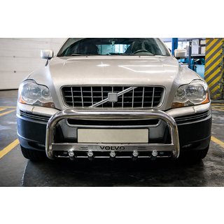 Sprednji zaščitni lok WT004 (nerjavno jeklo) Volvo XC90 2002–2014 fotografija 3