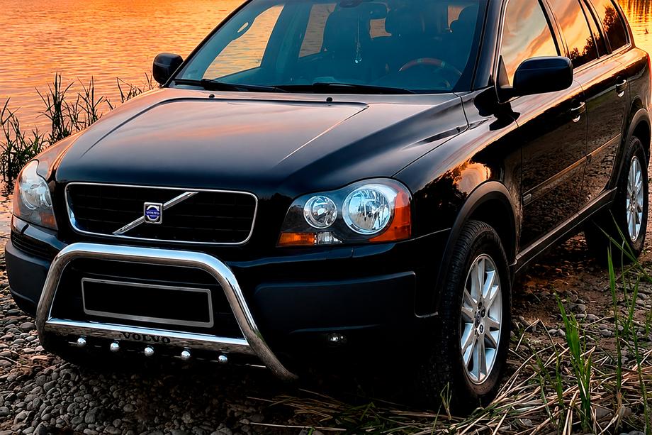 Volvo XC90 2002–2014 Sprednji zaščitni lok WT004 (nerjavno jeklo) Image