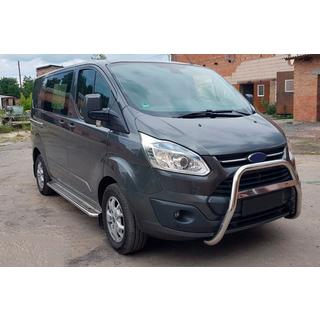 Sprednji zaščitni lok (bull bar) WT006 (nerjaveče jeklo) Ford Custom 2013–2022 fotografija 1