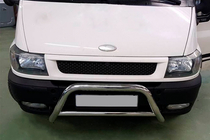 Ford Transit 2000–2014 Sprednji zaščitni lok (bull bar) WT006 (nerjaveče jeklo) fotografija 1