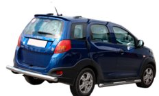 Chery Beat 2009–2015 Zadnja zaščitna cev AK002 (2 kosa, nerjavno jeklo) fotografija 2