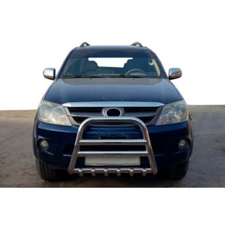 Prednji zaščitni lok (bullbar) F12-11 (nerjavno jeklo) Toyota Fortuner 2006–2015 fotografija 1