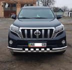 Toyota Land Cruiser Prado 150 2009–2023 Sprednji zaščitni lok F3-31 (nerjaveče jeklo) fotografija 7