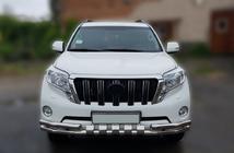 Toyota Land Cruiser Prado 150 2009–2023 Sprednji zaščitni lok F3-31 (nerjaveče jeklo) fotografija 5
