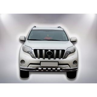 Sprednji zaščitni lok F3-31 (nerjaveče jeklo) Toyota Land Cruiser Prado 150 2009–2023 fotografija 2
