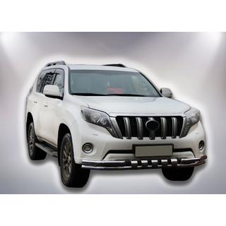 Sprednji zaščitni lok F3-31 (nerjaveče jeklo) Toyota Land Cruiser Prado 150 2009–2023 fotografija 3