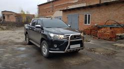 Toyota Hilux 2015– Sprednji zaščitni lok F1-59 (nerjavno jeklo) fotografija 2