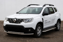 Dacia Duster 2018–2024 Sprednji zaščitni lok F3-10 (nerjaveče jeklo) fotografija 1