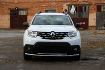 Dacia Duster 2018–2024 Sprednji zaščitni lok F3-10 (nerjaveče jeklo) fotografija 2