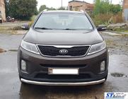 Kia Sorento II XM 2009–2014 Sprednji zaščitni lok ST008 (2013-2015, nerjaveče jeklo) fotografija 3