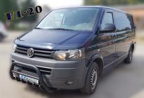 Volkswagen T5 2010–2015 Bullbar WT003 Black (nerjavno jeklo) fotografija 2