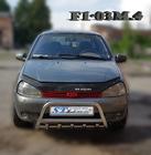 Lada Kalina 2004–2011 Sprednji zaščitni lok (bullbar) WT003 (60 mm, nerjaveče jeklo) fotografija 2