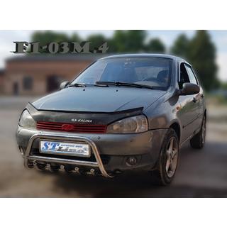 Sprednji zaščitni lok (bullbar) WT003 (60 mm, nerjaveče jeklo) fotografija 3