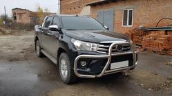 Toyota Hilux 2015– Sprednji zaščitni lok F1-58 (nerjaveče jeklo) fotografija 2