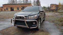 Toyota Hilux 2015– Sprednji zaščitni lok F1-58 (nerjaveče jeklo) fotografija 3