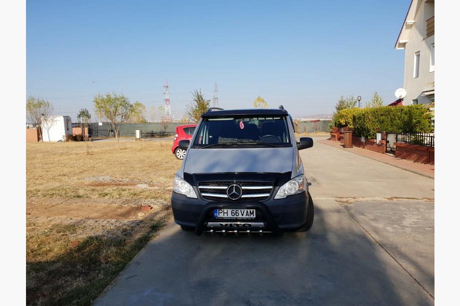 Mercedes Vito W639 2004–2014 Kenguru zaščitni lok PP001 (poliuretan) Fotografija 2