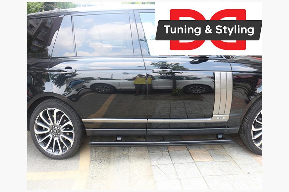 Range Rover Evoque 2012–2018 Izvlečne bočne stopnice (2 kosa, aluminij) Fotografija 4