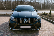 Mercedes GLE kupe C292 2015–2019 Tuning maska hladilnika (GT Panamericana) fotografija 1