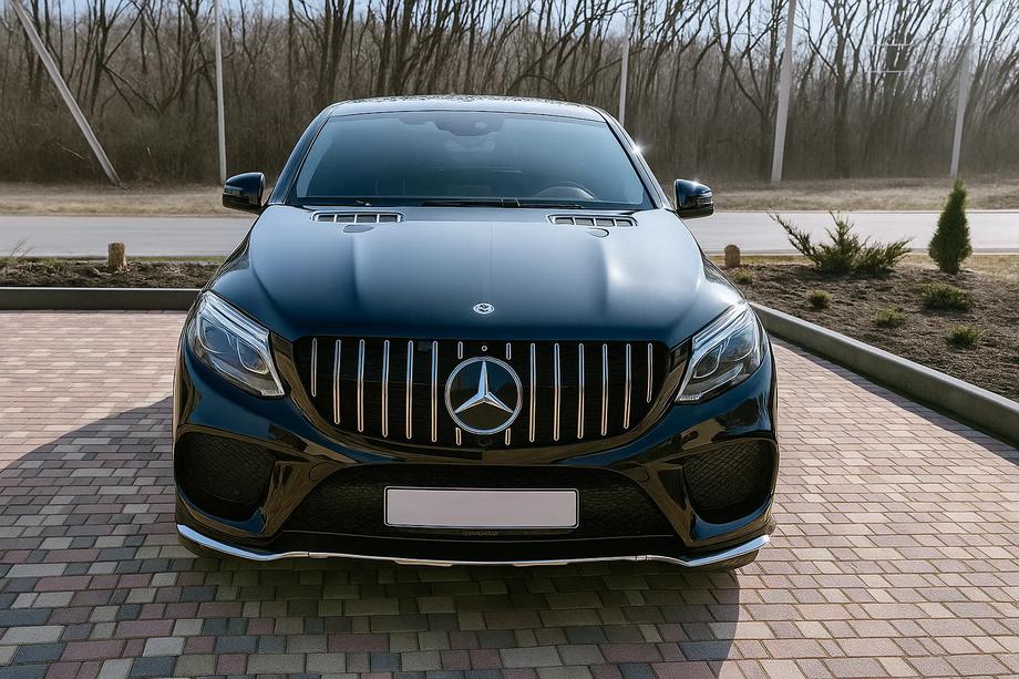 Mercedes GLE kupe C292 2015–2019 Tuning maska hladilnika (GT Panamericana) Image