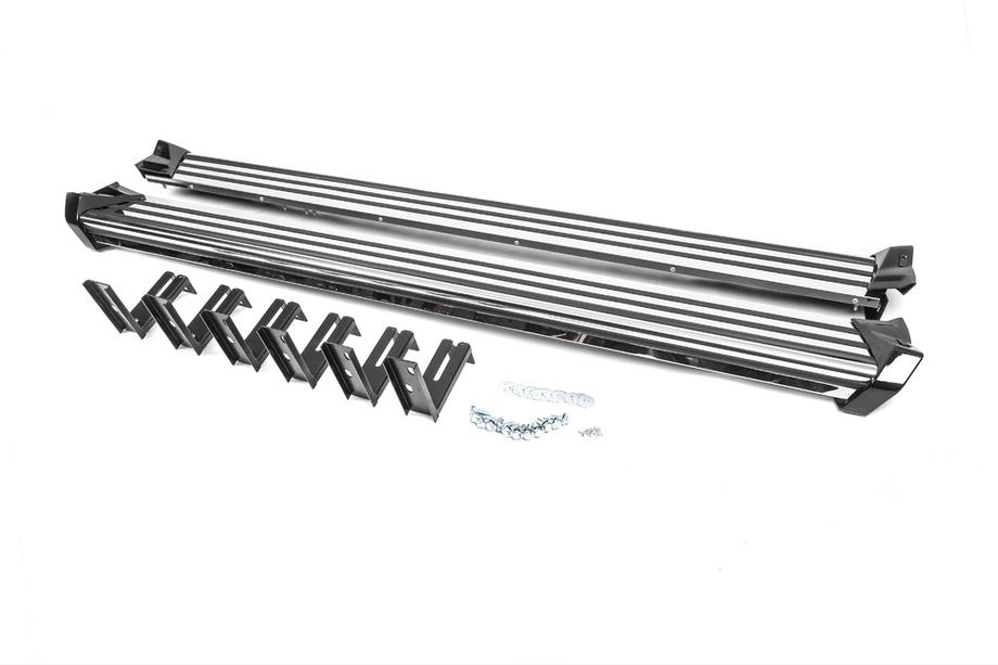 Mercedes G razred W463 1990–2018 OEM stranske stopnice (2 kos, aluminij) Image